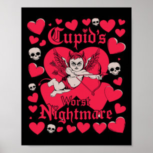 Cupid's Worst Scary Night Anti Valentine Day Poster