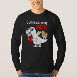 Cupidsaurus Rex Dab Heart Dino Toddler Boys Valent T-Shirt