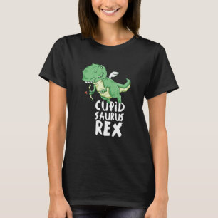 Cupidsaurus Rex Dinosaur Rex Dino Love Valentines T-Shirt