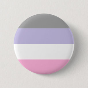 Cupioromantic Pride Flag 2 Inch Round Button