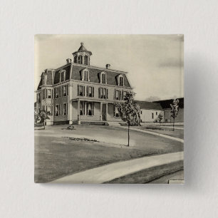 Cupola Farm 2 Inch Square Button