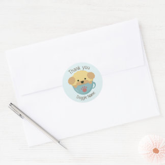Cupoodle Classic Round Sticker
