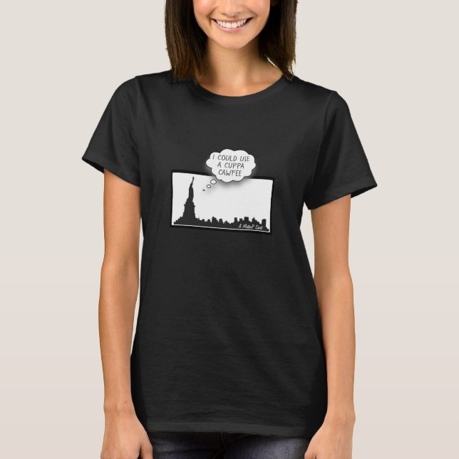 Cuppa Cawfee - A MisterP Shirt (Front)