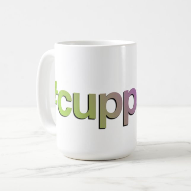 #cuppatea Modern Tea Mug (Devant gauche)