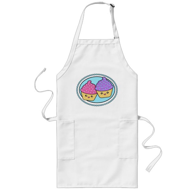 Cuppy Cakes Friends Kawaii Apron (Front)