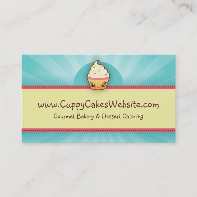 CuppyCake Business Card (Front)