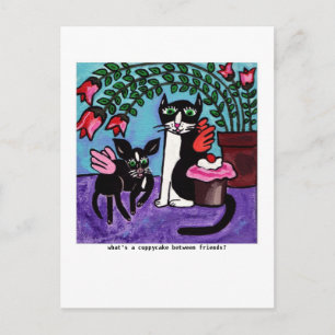 Cuppycake Friends Postcard