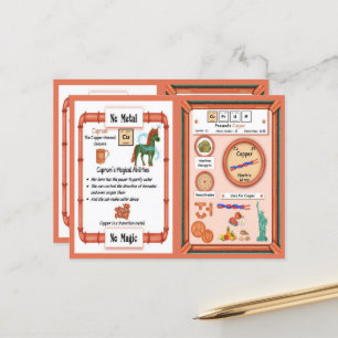 Cuprum - Carte de jeu Unicorn Corne de cuivre