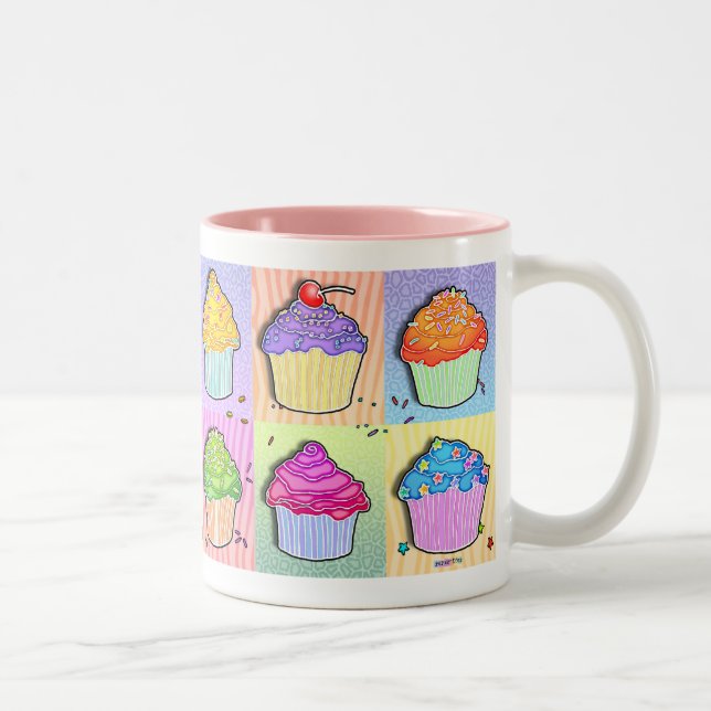 Cups - Pop Art Cupcakes Cup (Right)