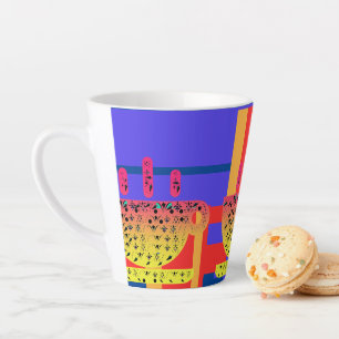 CUPS + Primary Colours Latte Mug