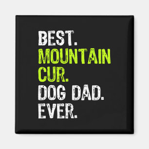 Cur Dog Dad Fathers Day Dog Lovers  Magnet