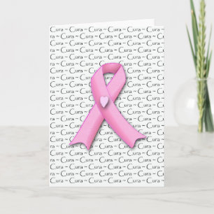 Cura, Breast Cancer Awareness Card in Spanish