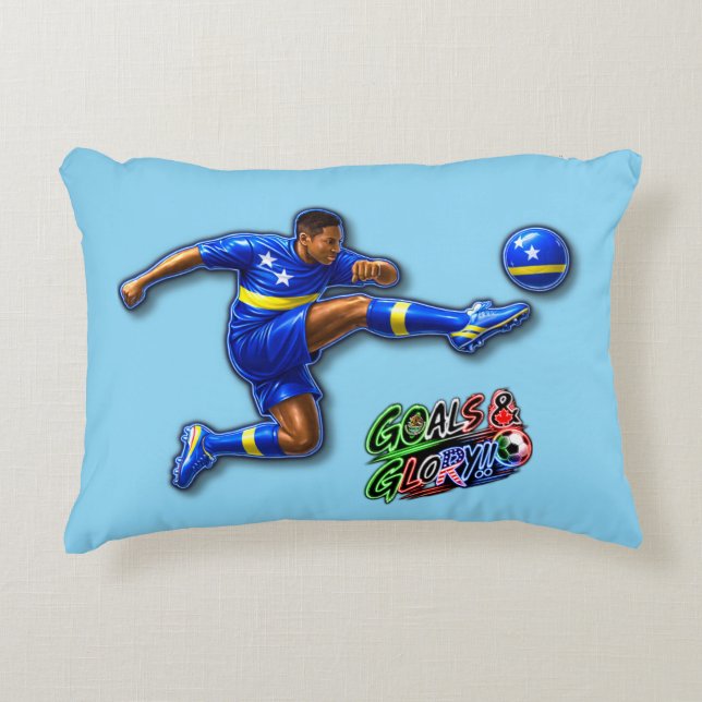 Curacao  accent pillow (Front)