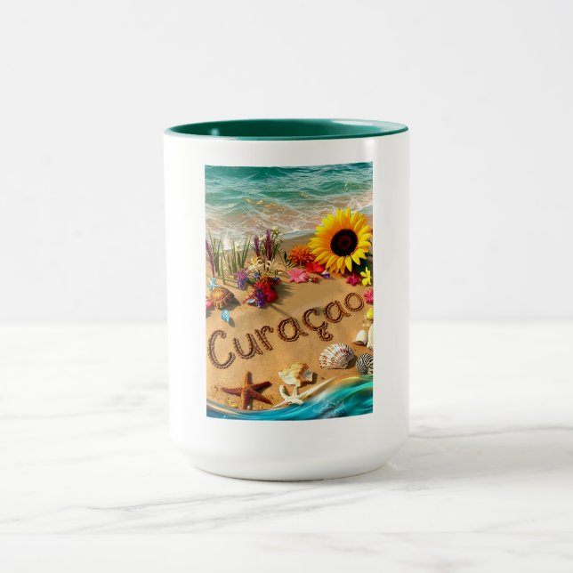 Curacao Beach Mug (Center)