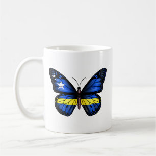 Curaçao Butterfly Flag Coffee Mug