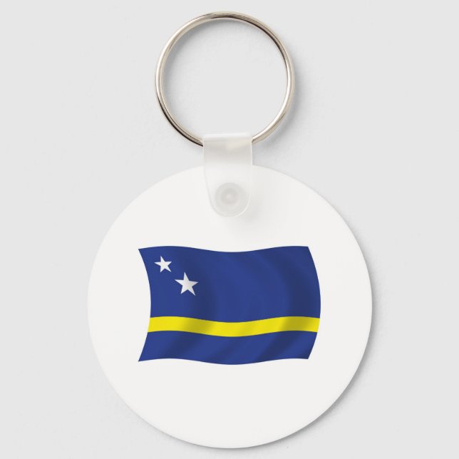 Curacao Flag Keychain (Front)