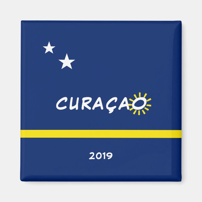 Curaçao Flag Magnet (Front)