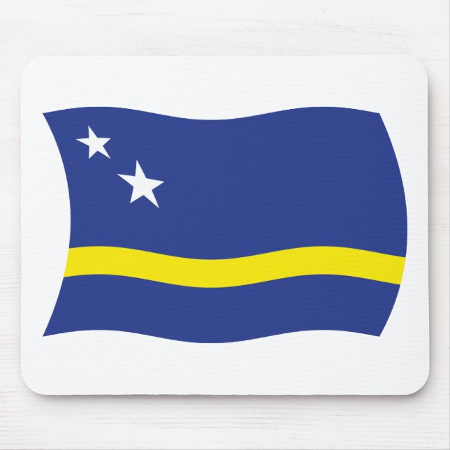 Curacao Flag Mousepad (Front)