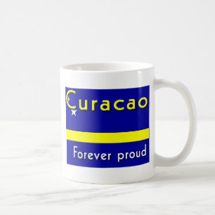 Curacao forever proud coffee mug