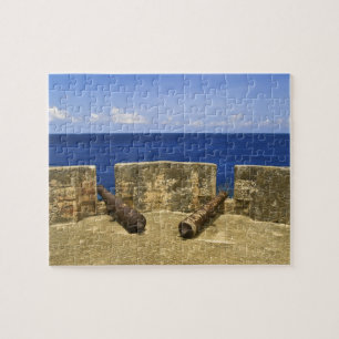 Curacao. Fort Beekenburg Caracas Bay. Jigsaw Puzzle
