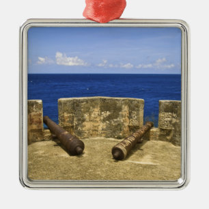 Curacao. Fort Beekenburg Caracas Bay. Metal Ornament