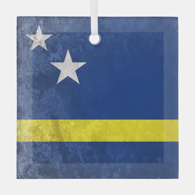 Curacao Glass Ornament (Front)