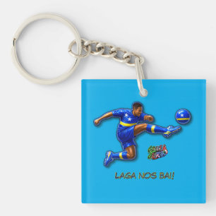 Curacao Let's Go Keychain