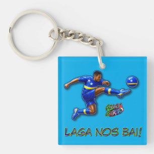 Curacao Let's Go Keychain