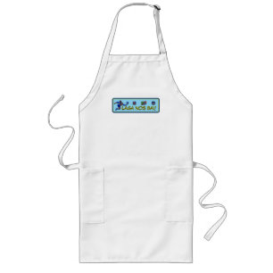 Curacao Let's Go Long Apron