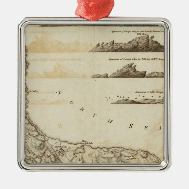 Curacao Metal Ornament (Front)