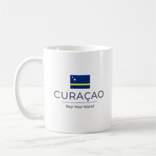 Curaçao Minimalist   Everyday Pride Coffee Mug
