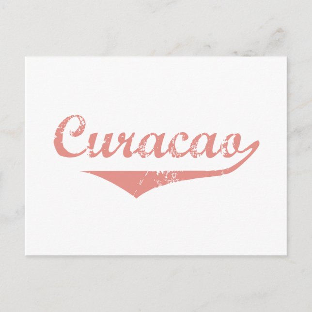 Curacao Revolution Style Postcard (Front)