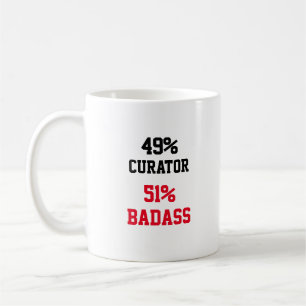 Curator Badass Coffee Mug