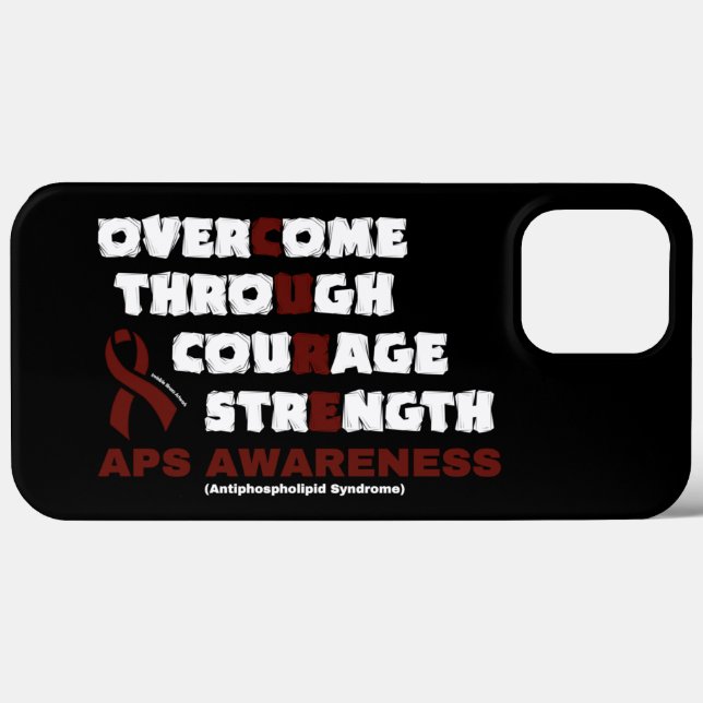 CURE...APS  Case-Mate iPhone CASE (Back (Horizontal))