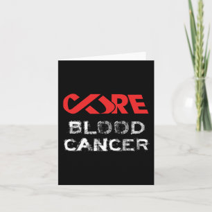 Cure Blood Cancer Awareness Card