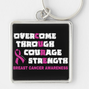 CURE...Breast Cancer Keychain