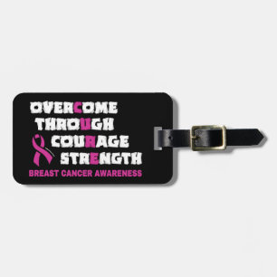 CURE...Breast Cancer Luggage Tag