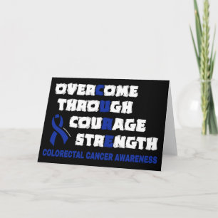 CURE...Colourectal Cancer Card