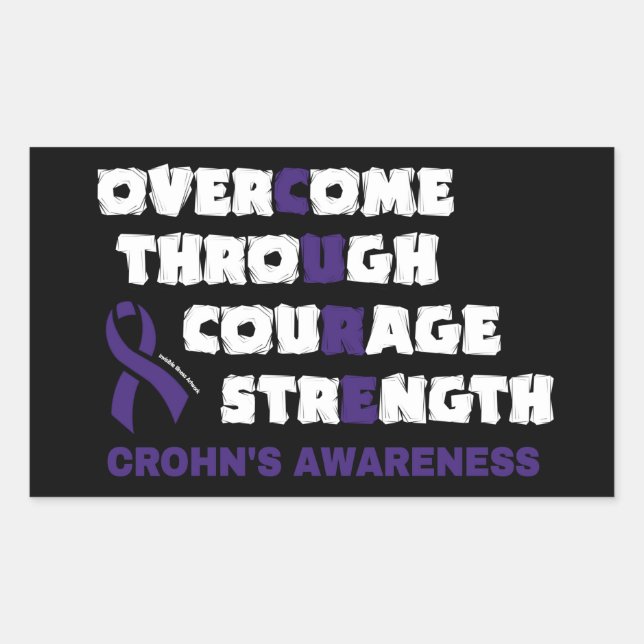 CURE...Crohn's Sticker (Front)