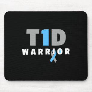 Cure Diabetic - Fun Type 1 Diabetes Awareness Mouse Pad