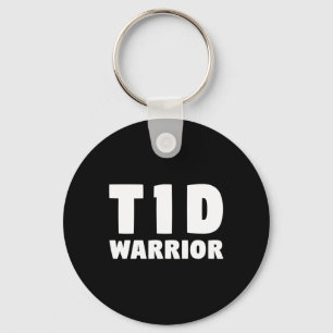 Cure Diabetic T1d - Fun Type 1 Diabetic Tee Keychain