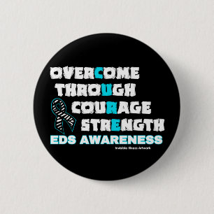 CURE...EDS 2 INCH ROUND BUTTON