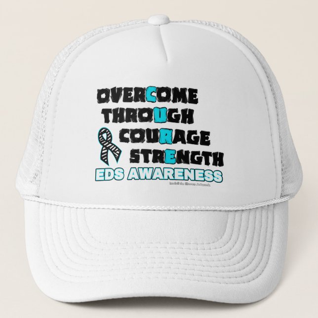 CURE...EDS TRUCKER HAT (Front)