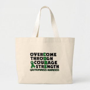 CURE...Gastroparesis Large Tote Bag