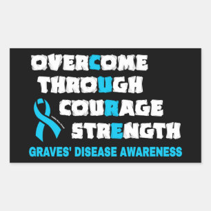 CURE...Graves' Sticker