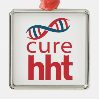 Cure HHT Metal Ornament