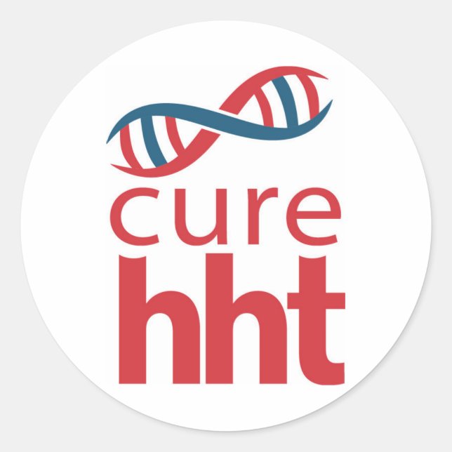 Cure HHT Sticker (Front)