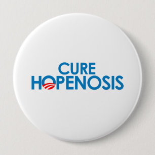 Cure Hopenosis 4 Inch Round Button