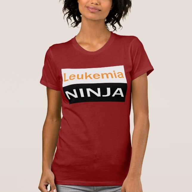 Cure Leukaemia Ninja Shirt (Front)