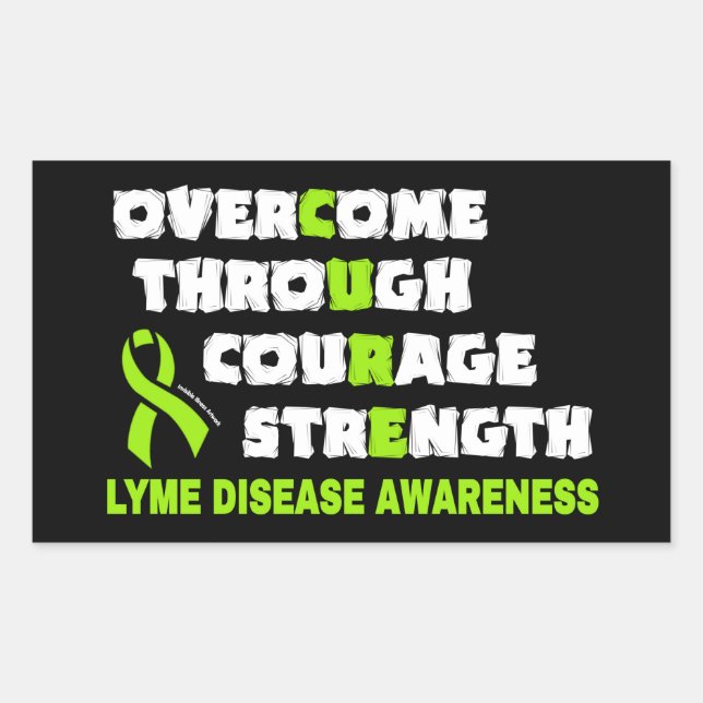 CURE...Lyme  Sticker (Front)